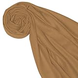 LORENZO CANA Luxus Pashmina Schal Schaltuch 100% reines Kaschmir Kaschmirschal Kaschmirtuch Kaschmirpashmina Camel Iced Coffee 7830311 - 