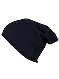 Zwillingsherz Cashmere Beanie Mütze 100% Cashmere / Cashmere Dreams ☆ Strickmütze als Kopfbedeckung - das perfekte Accessoire Navy